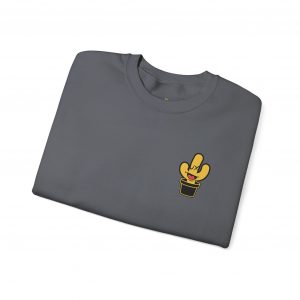 Funky Cactus Sweatshirt – Classic - Yellow