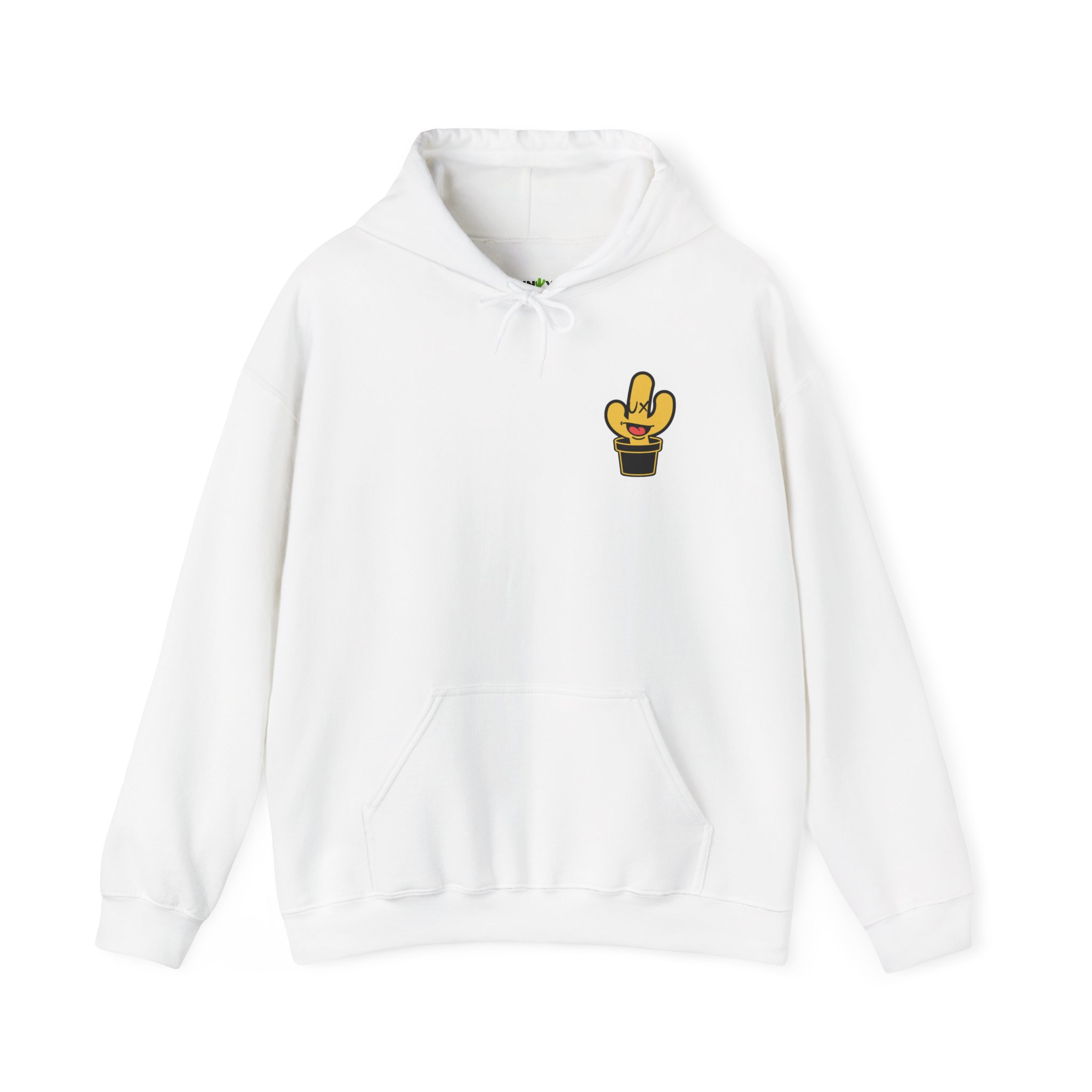 Funky Cactus - Classic Hoodie - Yellow - Image 2